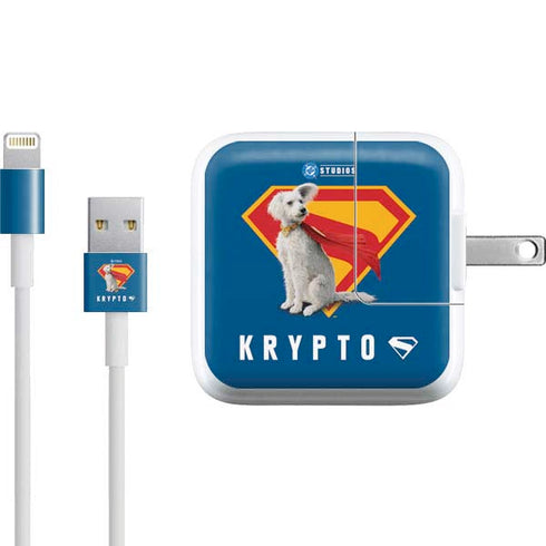 Superman 2025 Krypto the Super Dog iPad Charger (10W USB) Skin