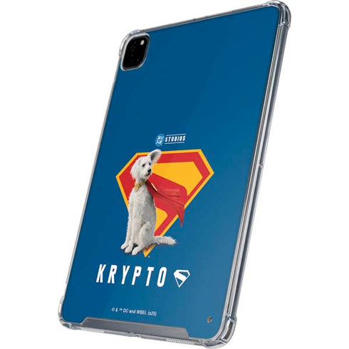 Superman 2025 Krypto the Super Dog iPad Pro 12.9in (2020) Clear Case