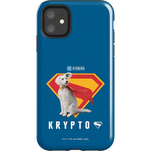Superman 2025 Krypto the Super Dog iPhone 11 Impact Case