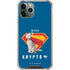 Superman 2025 Krypto the Super Dog iPhone 11 Pro Max Clear Case