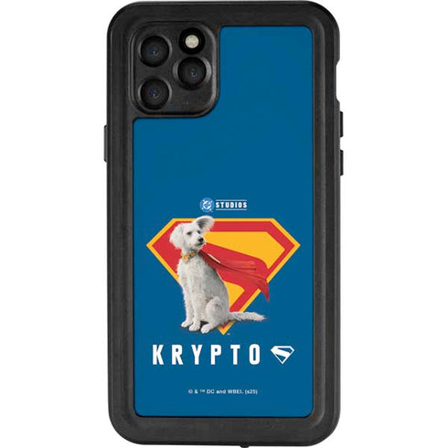Superman 2025 Krypto the Super Dog iPhone 11 Pro Waterproof Case