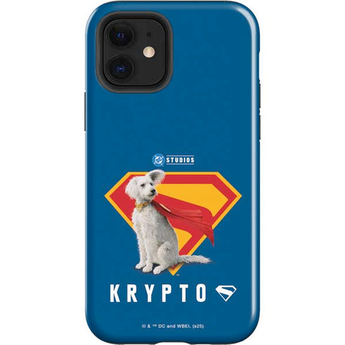 Superman 2025 Krypto the Super Dog iPhone 12 Impact Case