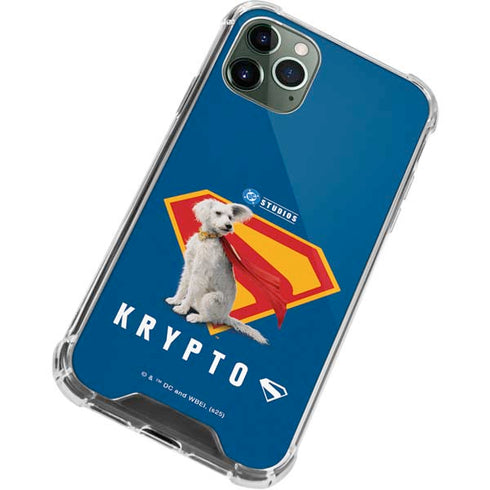 Superman 2025 Krypto the Super Dog iPhone 12 Pro Clear Case