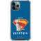Superman 2025 Krypto the Super Dog iPhone 12 Pro Max Clear Case