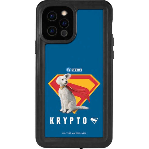 Superman 2025 Krypto the Super Dog iPhone 12 Pro Waterproof Case