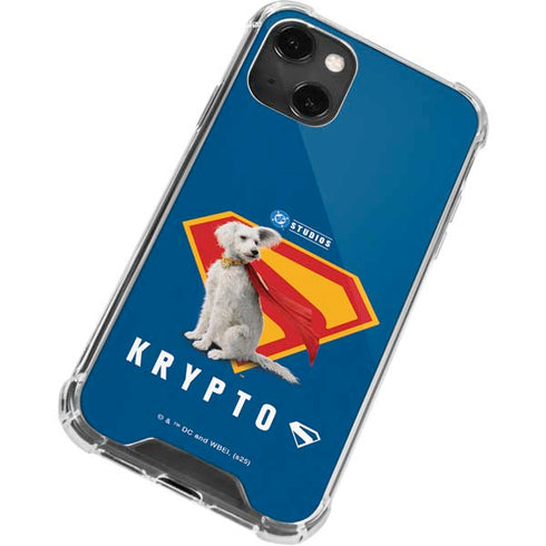 Superman 2025 Krypto the Super Dog iPhone 13 Mini Clear Case