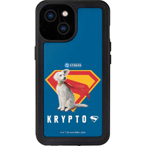 Superman 2025 Krypto the Super Dog iPhone 13 Mini Waterproof Case