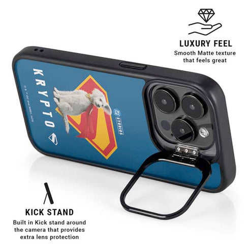 Superman 2025 Krypto the Super Dog iPhone 13 Pro Kickstand Case