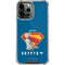 Superman 2025 Krypto the Super Dog iPhone 13 Pro Max Clear Case