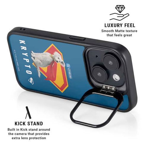Superman 2025 Krypto the Super Dog iPhone 14 Kickstand Case