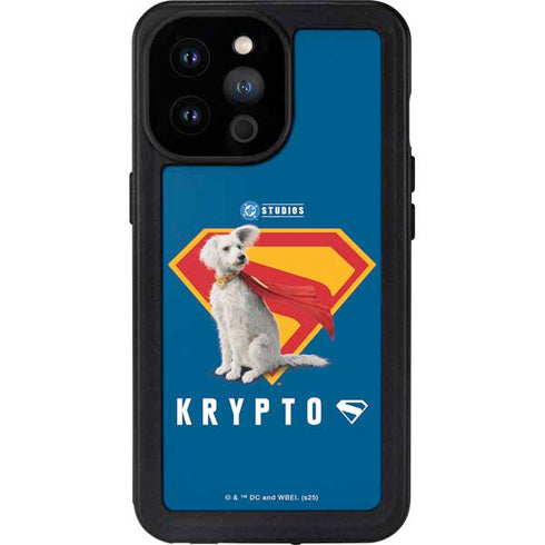 Superman 2025 Krypto the Super Dog iPhone 14 Pro Max Waterproof Case
