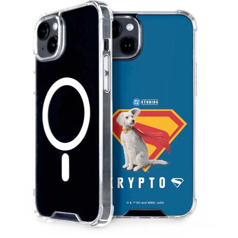 Superman 2025 Krypto the Super Dog iPhone 15 Plus MagSafe Case