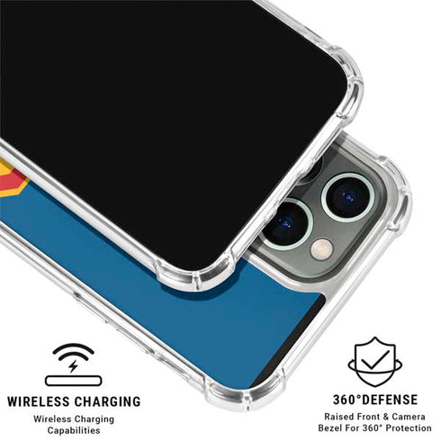 Superman 2025 Krypto the Super Dog iPhone 15 Pro Max Clear Case