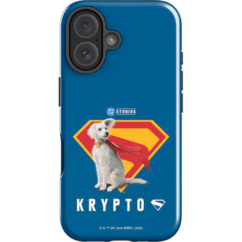 Superman 2025 Krypto the Super Dog iPhone 16 Impact Case