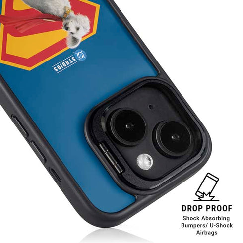 Superman 2025 Krypto the Super Dog iPhone 16 Plus Kickstand Case