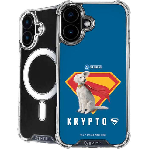 Superman 2025 Krypto the Super Dog iPhone 16 Plus MagSafe Case