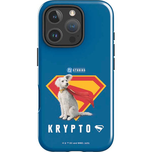 Superman 2025 Krypto the Super Dog iPhone 16 Pro Max Impact Case