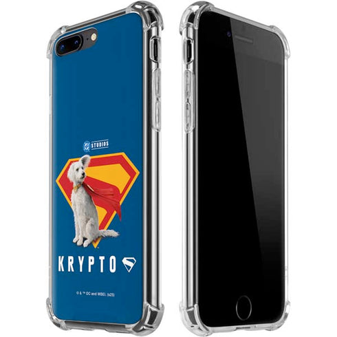 Superman 2025 Krypto the Super Dog iPhone 7/8 Plus Clear Case