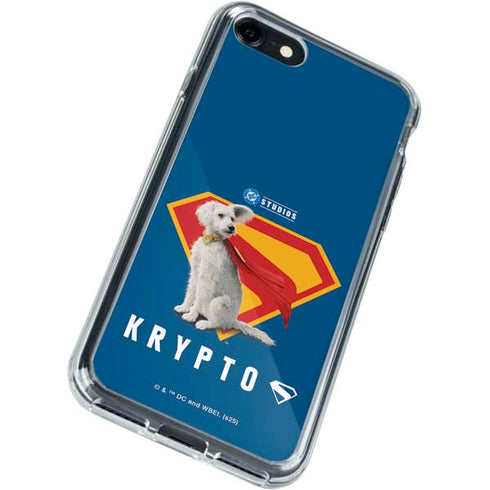 Superman 2025 Krypto the Super Dog iPhone SE (2nd & 3rd Gen) Clear Case