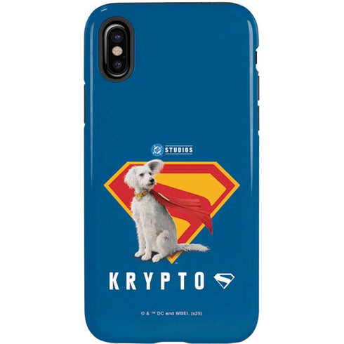 Superman 2025 Krypto the Super Dog iPhone X Pro Case