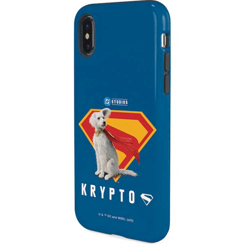 Superman 2025 Krypto the Super Dog iPhone X Pro Case