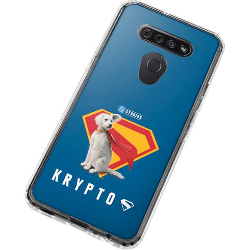 Superman 2025 Krypto the Super Dog LG K51/Q51 Clear Case