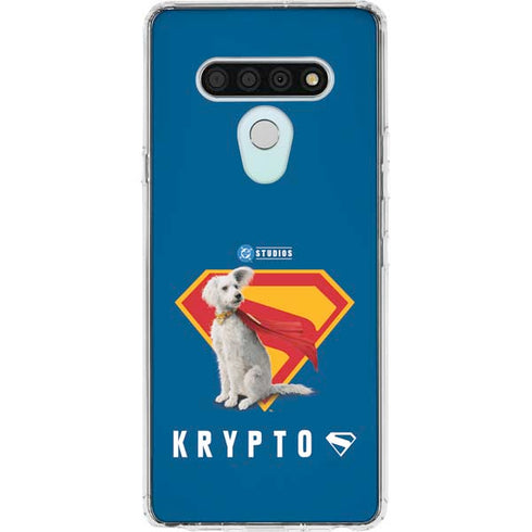 Superman 2025 Krypto the Super Dog LG Stylo 6 Clear Case
