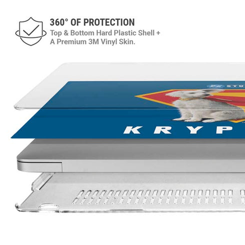 Superman 2025 Krypto the Super Dog MacBook Air 13in (2020) Case plus Skin
