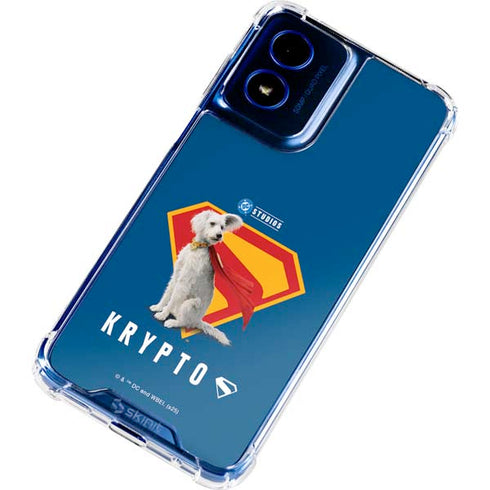 Superman 2025 Krypto the Super Dog Moto G Play 4G (2024) Clear Case