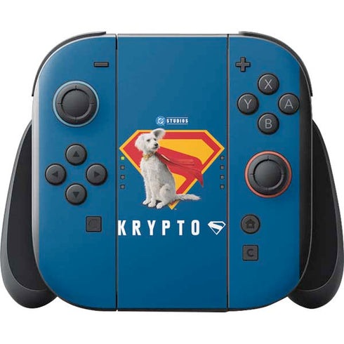 Superman 2025 Krypto the Super Dog Nintendo Switch 2 (2025) with Joy-Con Skin