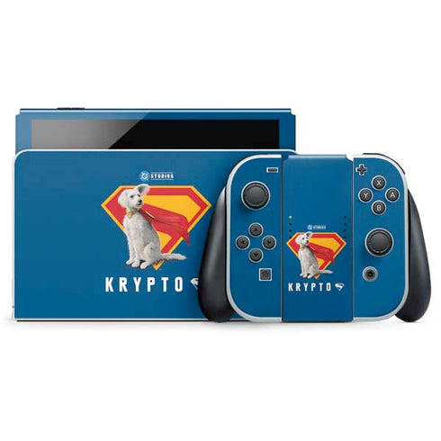 Superman 2025 Krypto the Super Dog Nintendo Skins