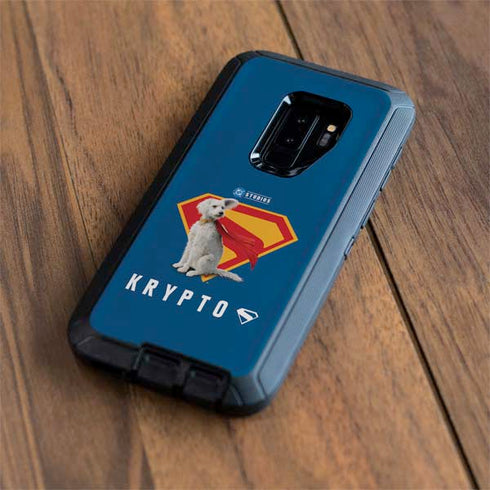 Superman 2025 Krypto the Super Dog Otterbox Defender Galaxy Skin