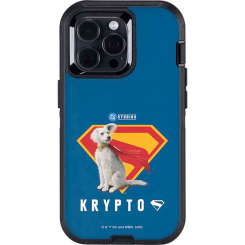 Superman 2025 Krypto the Super Dog Otterbox Defender iPhone Skin