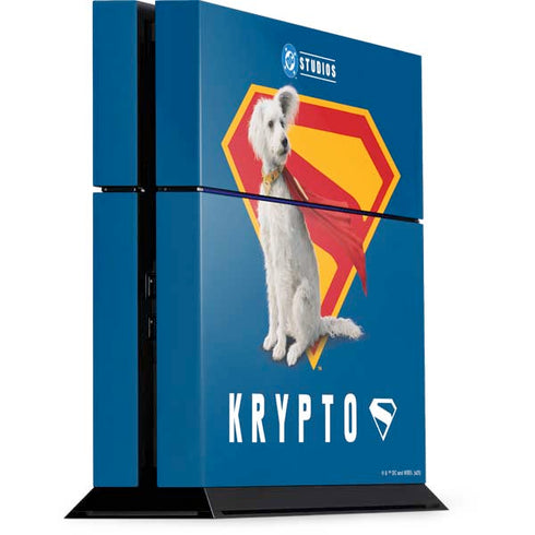 Superman 2025 Krypto the Super Dog PS4 Console Skin