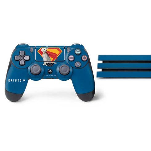 Superman 2025 Krypto the Super Dog PS4 Pro Bundle Skin