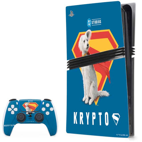 Superman 2025 Krypto the Super Dog PS5 Pro Bundle Skin