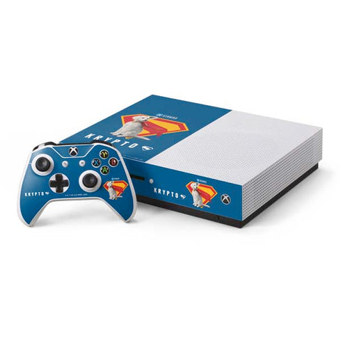 Superman 2025 Krypto the Super Dog Xbox One S Console and Controller Bundle Skin