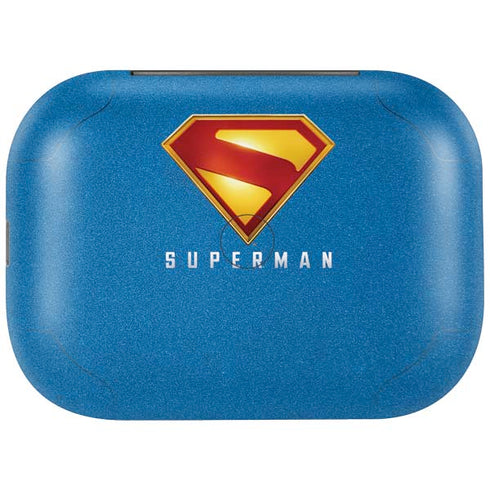 Superman 2025 Classic Superman Shield Emblem Amazon Echo Buds Skin