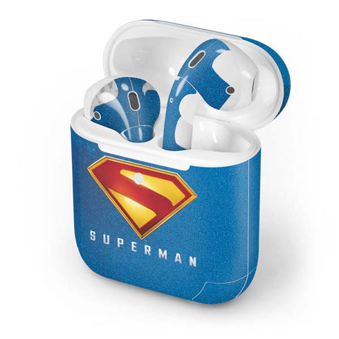 Superman 2025 Classic Superman Shield Emblem Apple AirPods 2 Skin