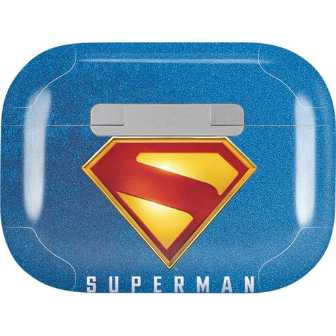 Superman 2025 Classic Superman Shield Emblem Apple AirPods Pro Skin