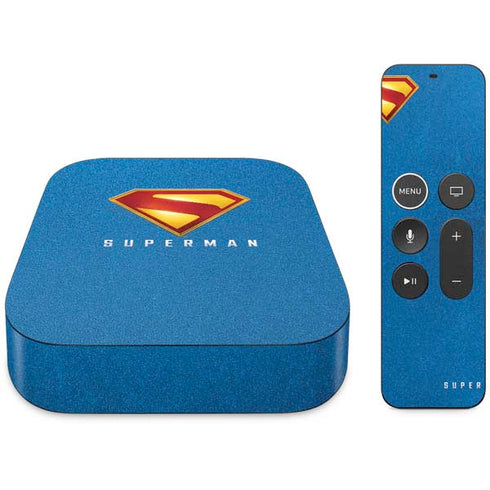 Superman 2025 Classic Superman Shield Emblem Apple TV Skin