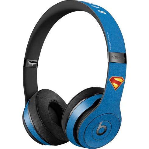 Superman 2025 Classic Superman Shield Emblem Beats Solo 3 Wireless Skin