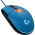 Superman 2025 Classic Superman Shield Emblem G203 Prodigy RGB Wired Gaming Mouse Skin
