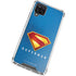Superman 2025 Classic Superman Shield Emblem Galaxy A12 Clear Case