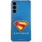 Superman 2025 Classic Superman Shield Emblem Galaxy A35 5G Clear Case