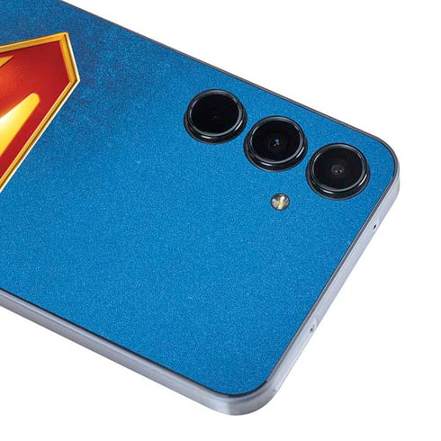 Superman 2025 Classic Superman Shield Emblem Galaxy A35 5G Skin