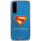 Superman 2025 Classic Superman Shield Emblem Galaxy A36 5G Clear Case