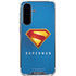 Superman 2025 Classic Superman Shield Emblem Galaxy A36 5G Clear Case