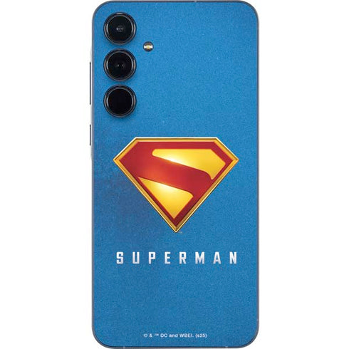 Superman 2025 Classic Superman Shield Emblem Galaxy A36 5G Skin