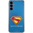Superman 2025 Classic Superman Shield Emblem Galaxy A55 5G Clear Case